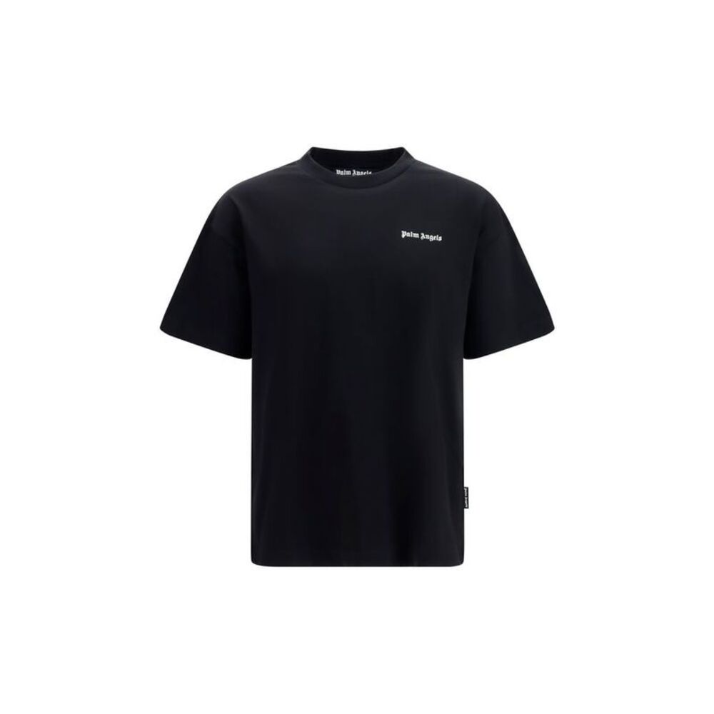 Palm Angels Black Cotton Men's T-Shirt